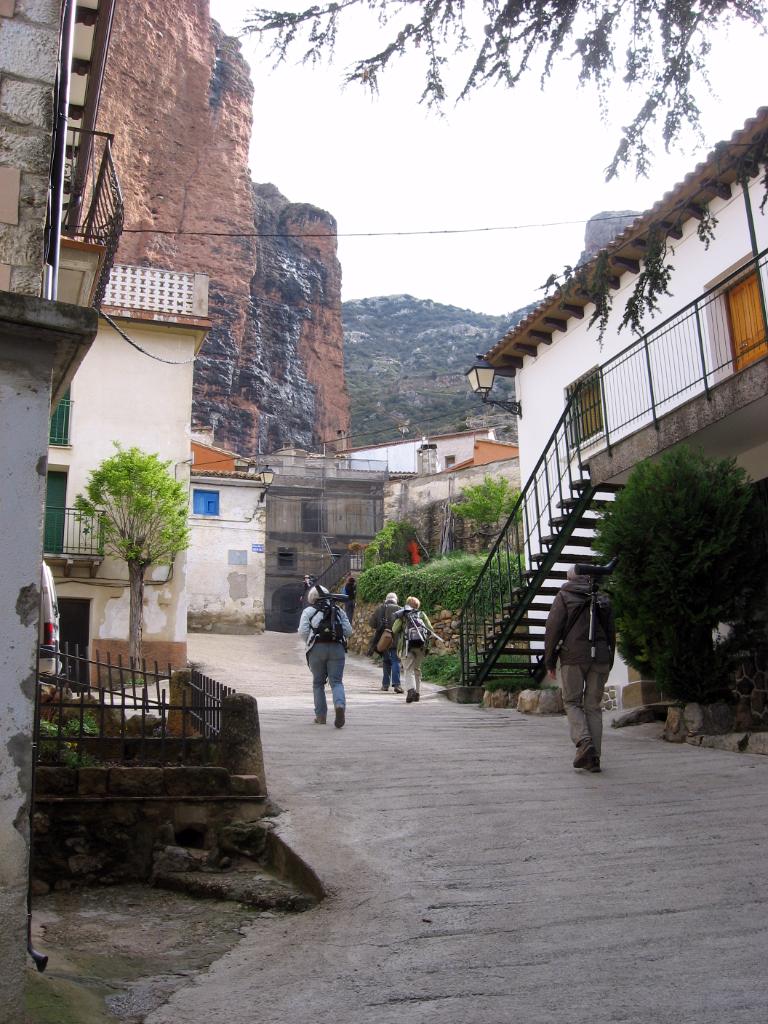 Riglos, onder aan het pad